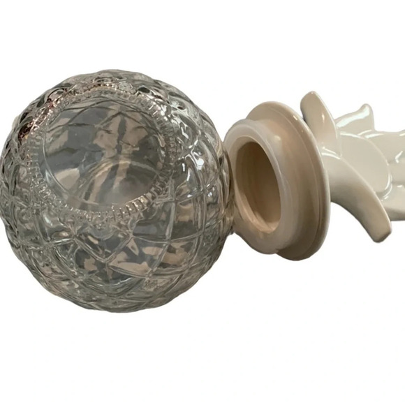 Pineapple Glass Jar height 10", width 5" - Picture 4 of 4